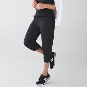 Lululemon Step Lively Crop in Black